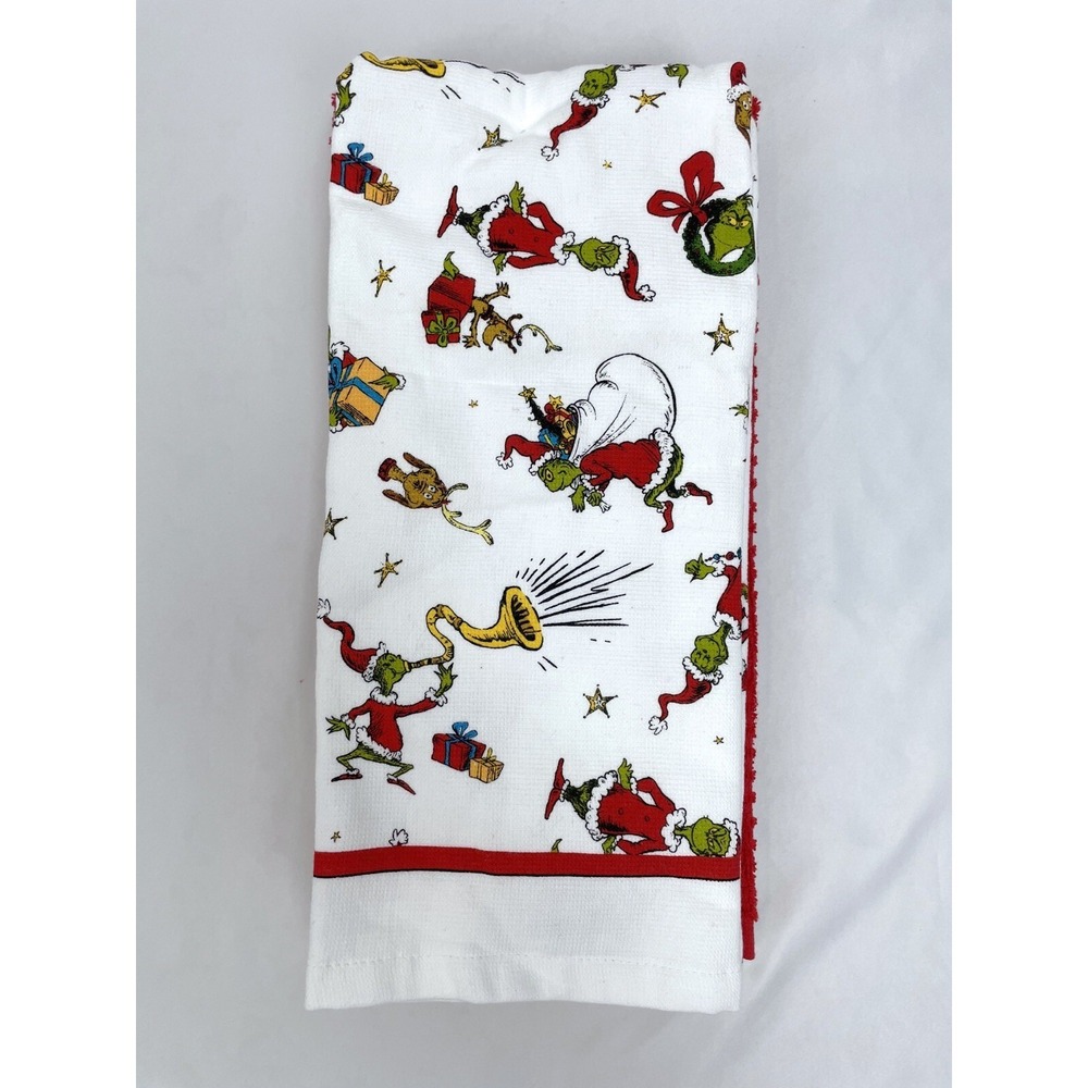 How the Grinch Stole Christmas Holiday Kitchen‎ Towels 3 pack Dr. Suess